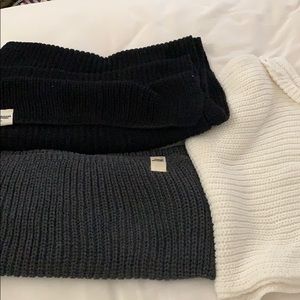 American Apparel scarf Made in USA 100% cotton
